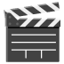 clapper board · Noto