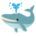 spouting whale · Noto
