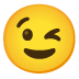 winking face Noto design