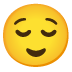 relieved face Noto design