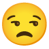 unamused face Noto design