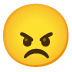 angry face · Noto