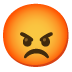enraged face Noto design