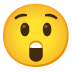astonished face Noto design