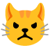 pouting cat · Noto