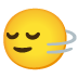 head shaking horizontally Noto design
