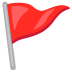 triangular flag · Noto