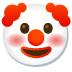clown face Noto design