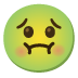 nauseated face Noto design