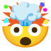 exploding head Noto design