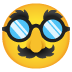 disguised face Noto design