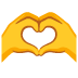 heart hands · Noto
